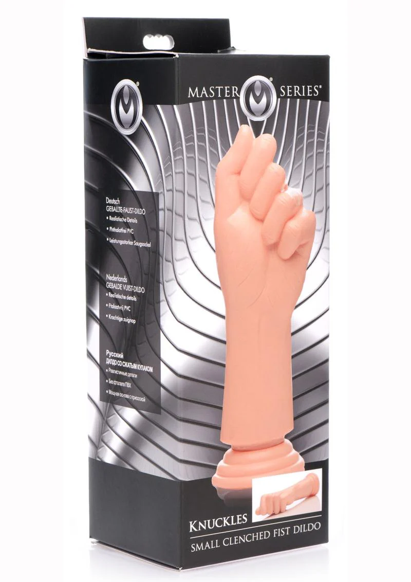 Master Series Knuckles Small Clenched Fist Dildo - Image 4
