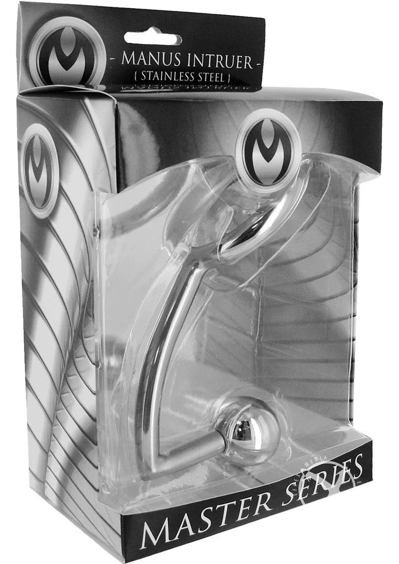Master Series Manus Intruer Stainless Steel Anal Intrusion Device - Image 4