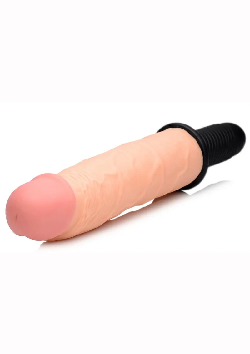 Master Series Onslaught XXL Vibrating Giant Dildo Thruster