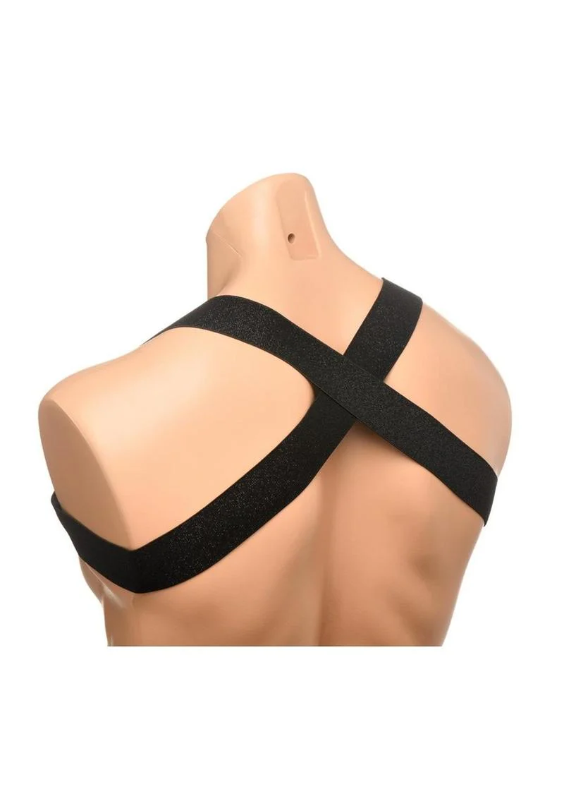 Master Series Rave Chest Harness with Arm Bands - Image 2