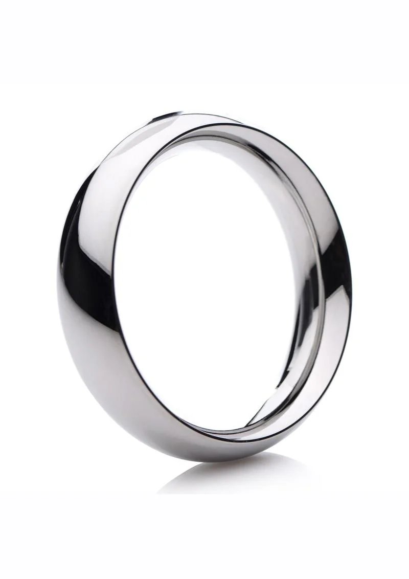 Master Series Sarge Stainless Steel Erection AndEasy to Clean Cock Ring