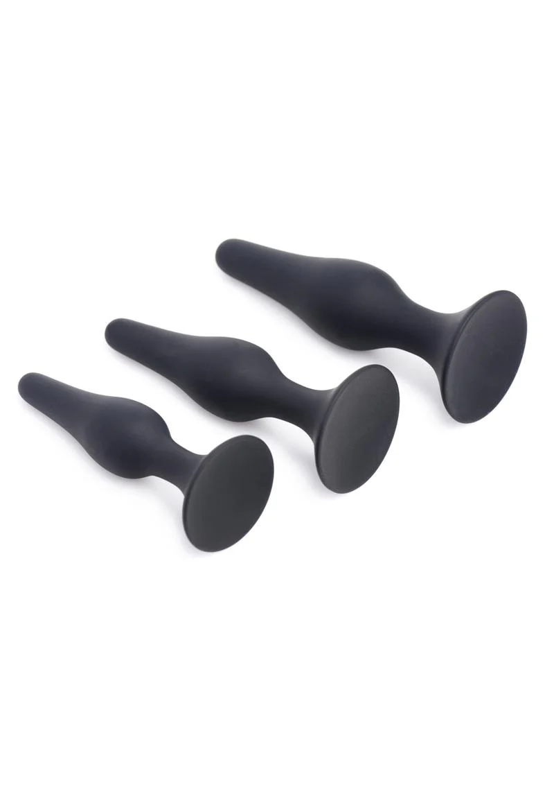 Master Series Triple Spire Tapered Anal Trainer Set