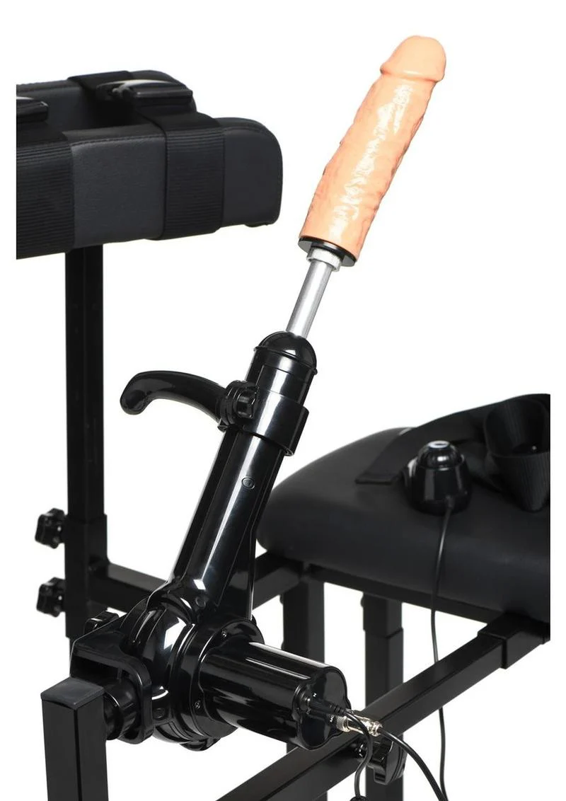 Master Series Ultimate Obedience Chair with Sex Machine - Image 3