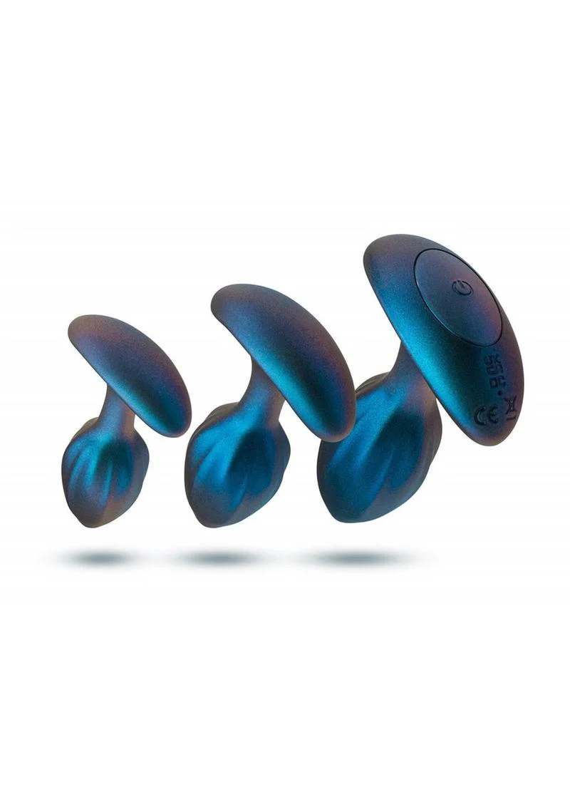 Matrix Cosmos Plug Kit Silicone Anal Plug Set with Remote - Image 3