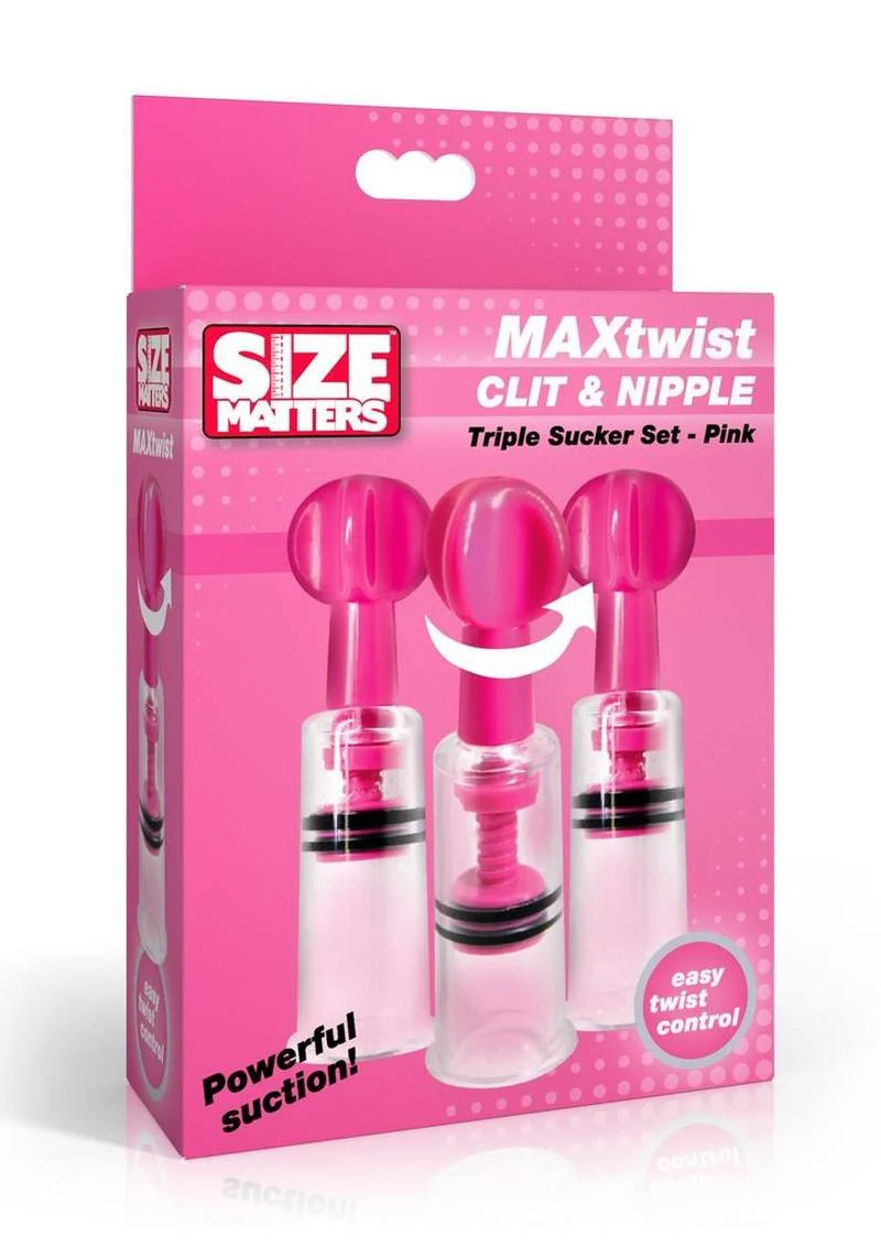 MAXtwist Clit And Nipple Triple Sucker Set - Image 4