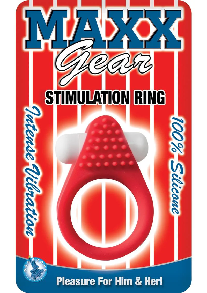 Maxx Gear Stimulation Ring Silicon Cock Ring With Intense Vibration - Image 3