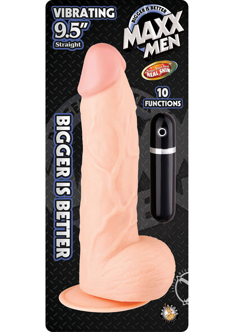 Maxx Men Straight Vibrating Dildo - Image 2