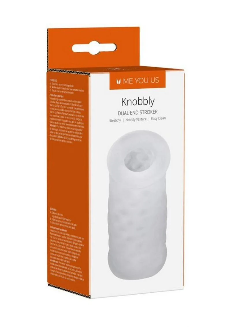 Me You Us Knobbly Dual End Stroker Stretchy And Nobby Texture - Image 2