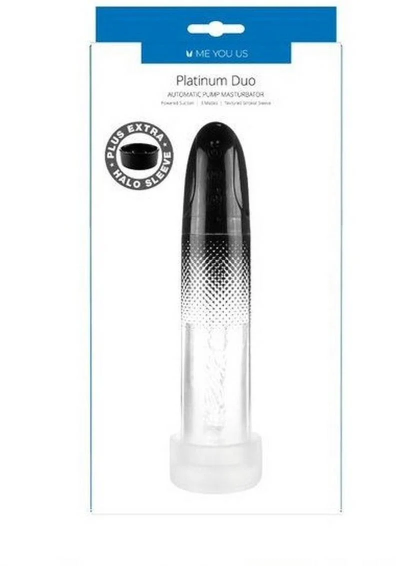 Me You Us Platinum Duo Automatic and Rechargeable Pump Masturbator - Image 3