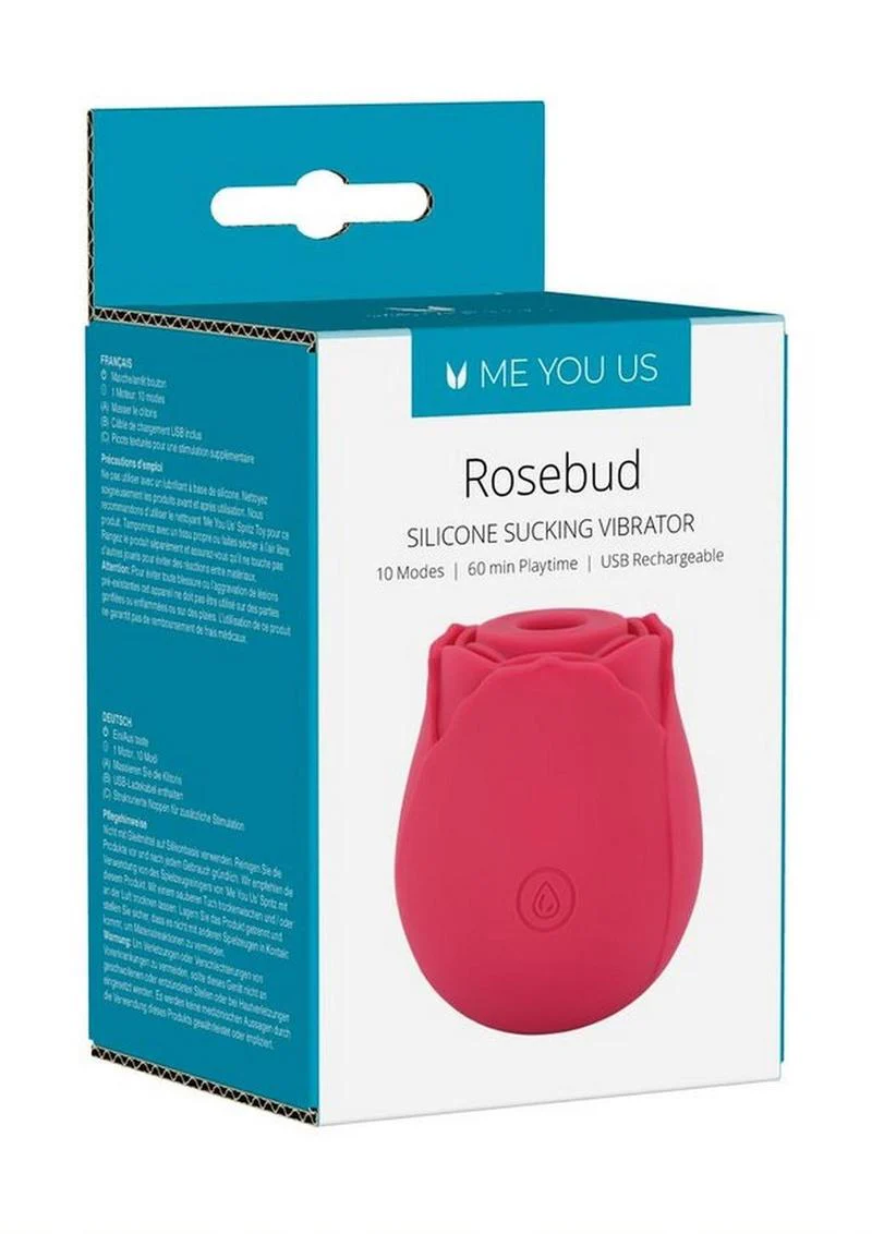 Me You Us Rosebud Silicone Sucking Vibrator - Image 3
