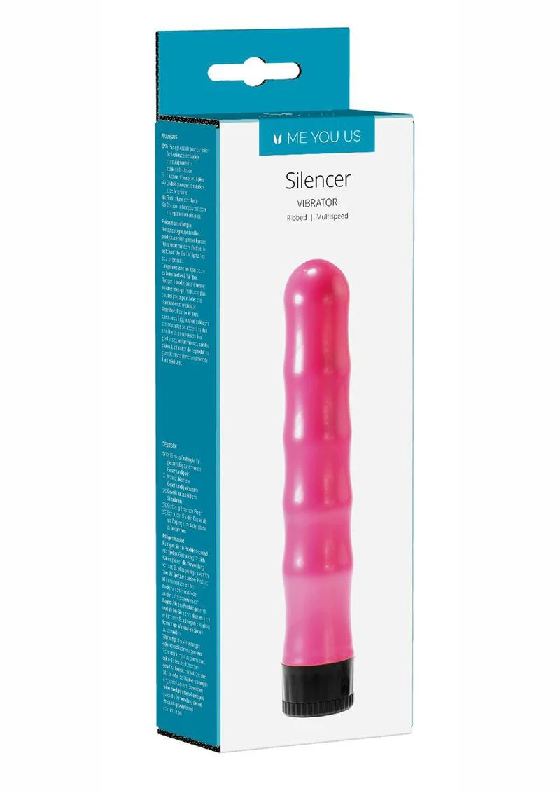 Me You Us Silencer Rippled Multi Speed Vibrator - Image 2