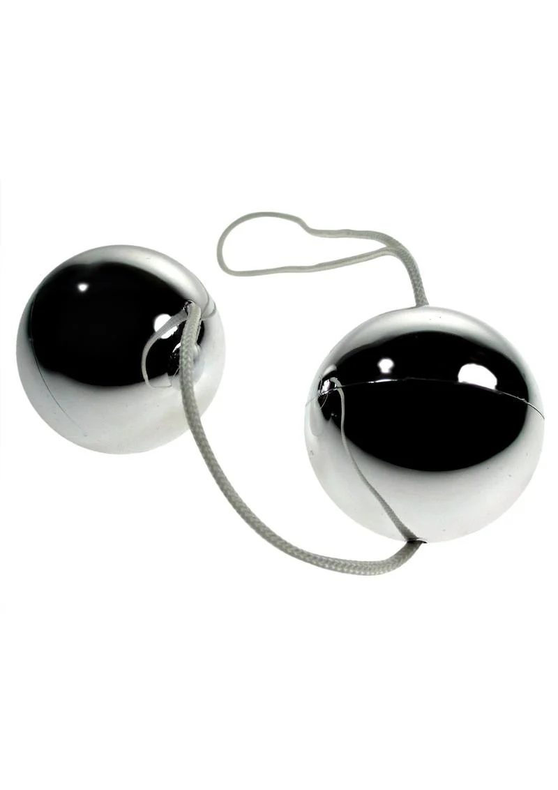 Me You Us Silver Touch Oscillating Weighted Kegel Balls
