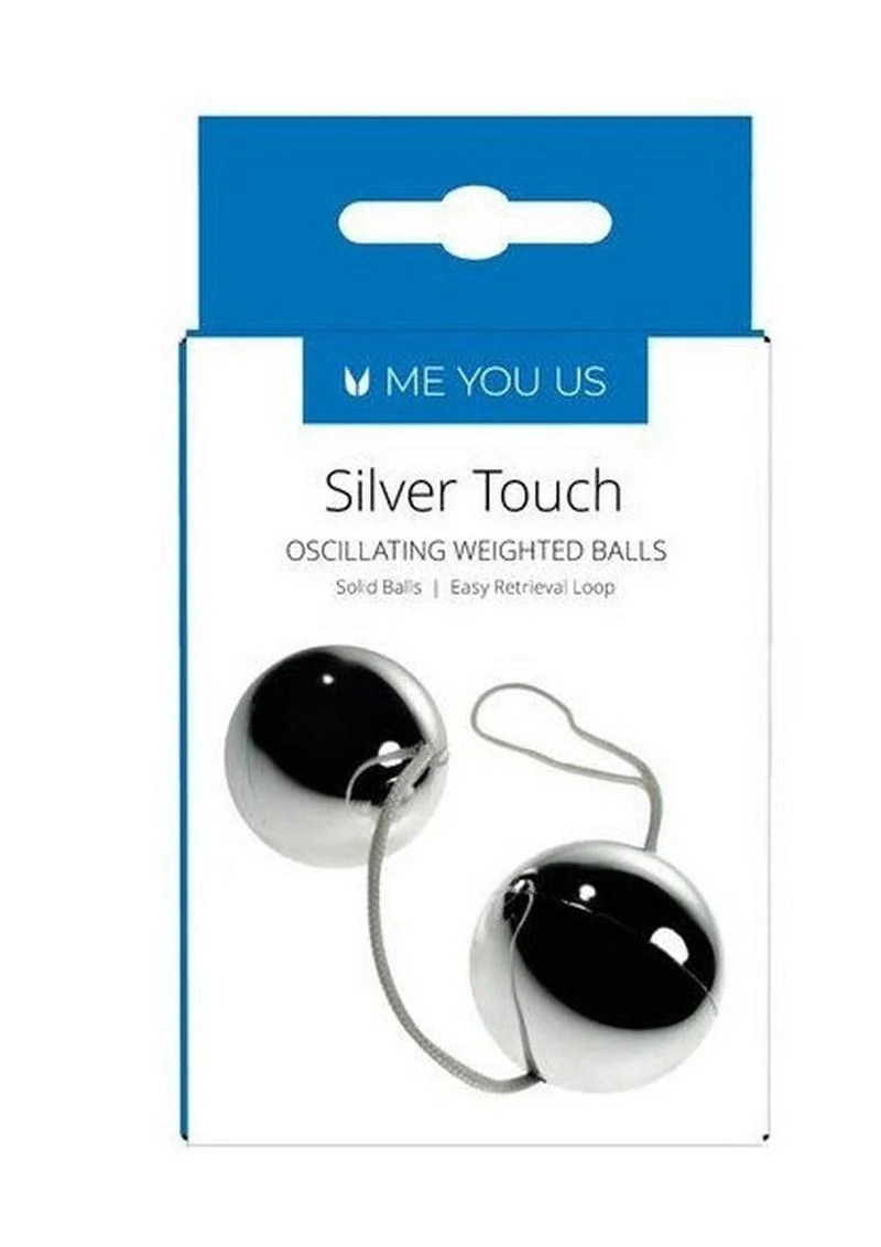 Me You Us Silver Touch Oscillating Weighted Kegel Balls - Image 3