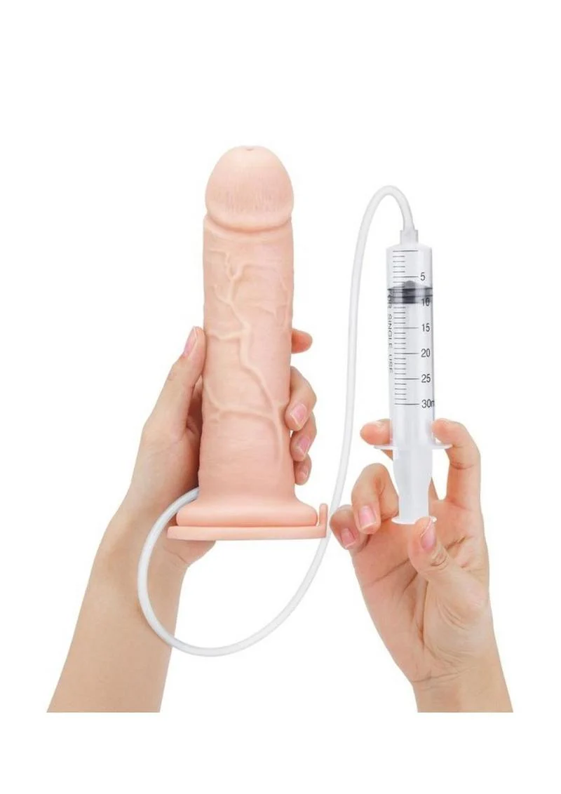 Me You Us Ultra Cock Realistic Squirting Dildo with Suction Cup - Image 3