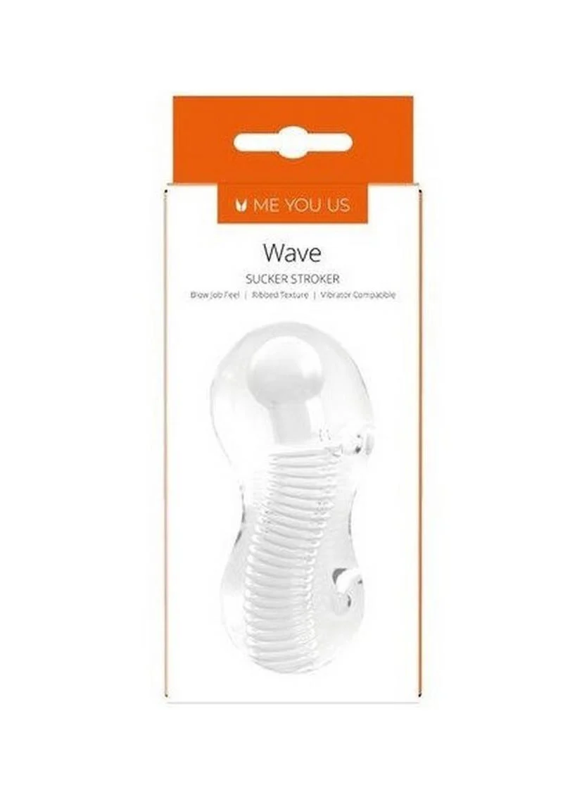 Me You Us Wave Sucker Stroker Blow Job Feel Ribbed Texture - Image 2