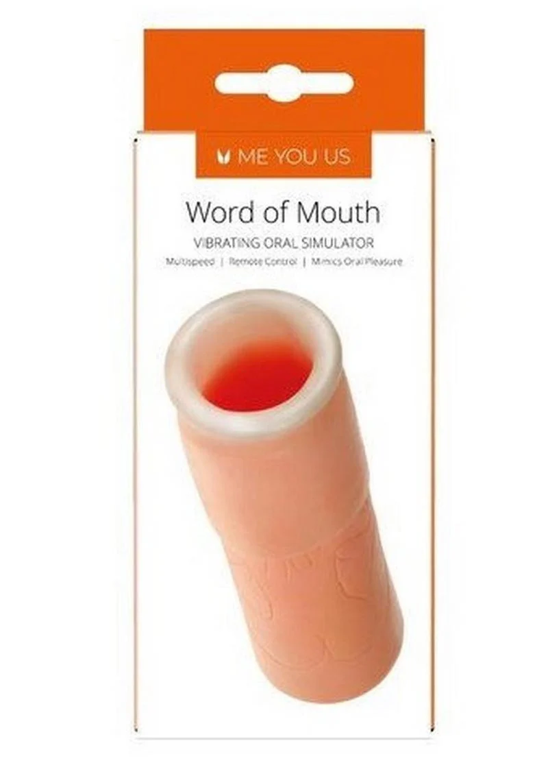 ME YOU US Word of Mouth Vibrating Oral Simulator with Remote Control - Image 2