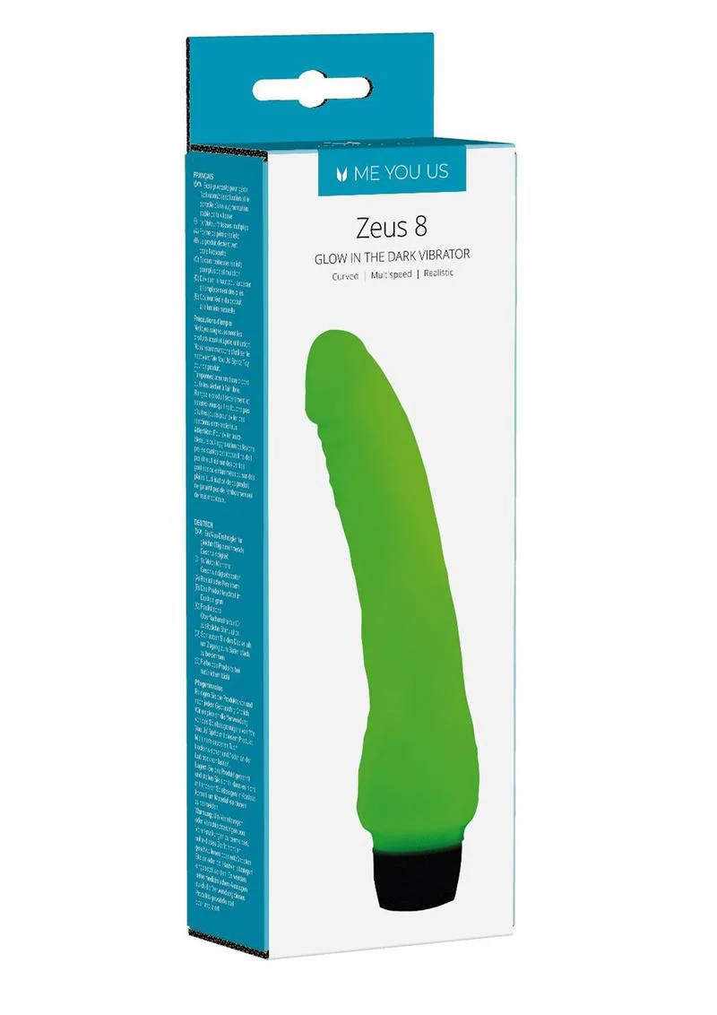 ME YOU US Zeus Glow In The Dark Realistic Vibrator - Image 2
