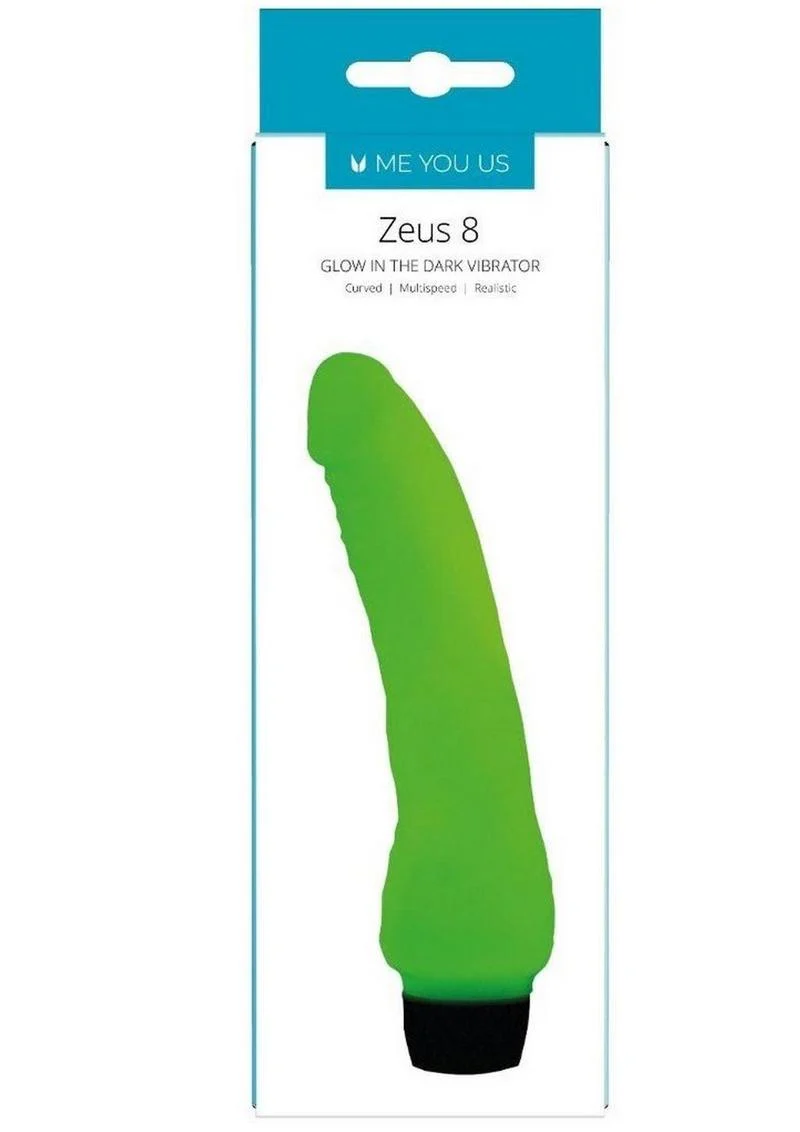 ME YOU US Zeus Glow In The Dark Realistic Vibrator - Image 3