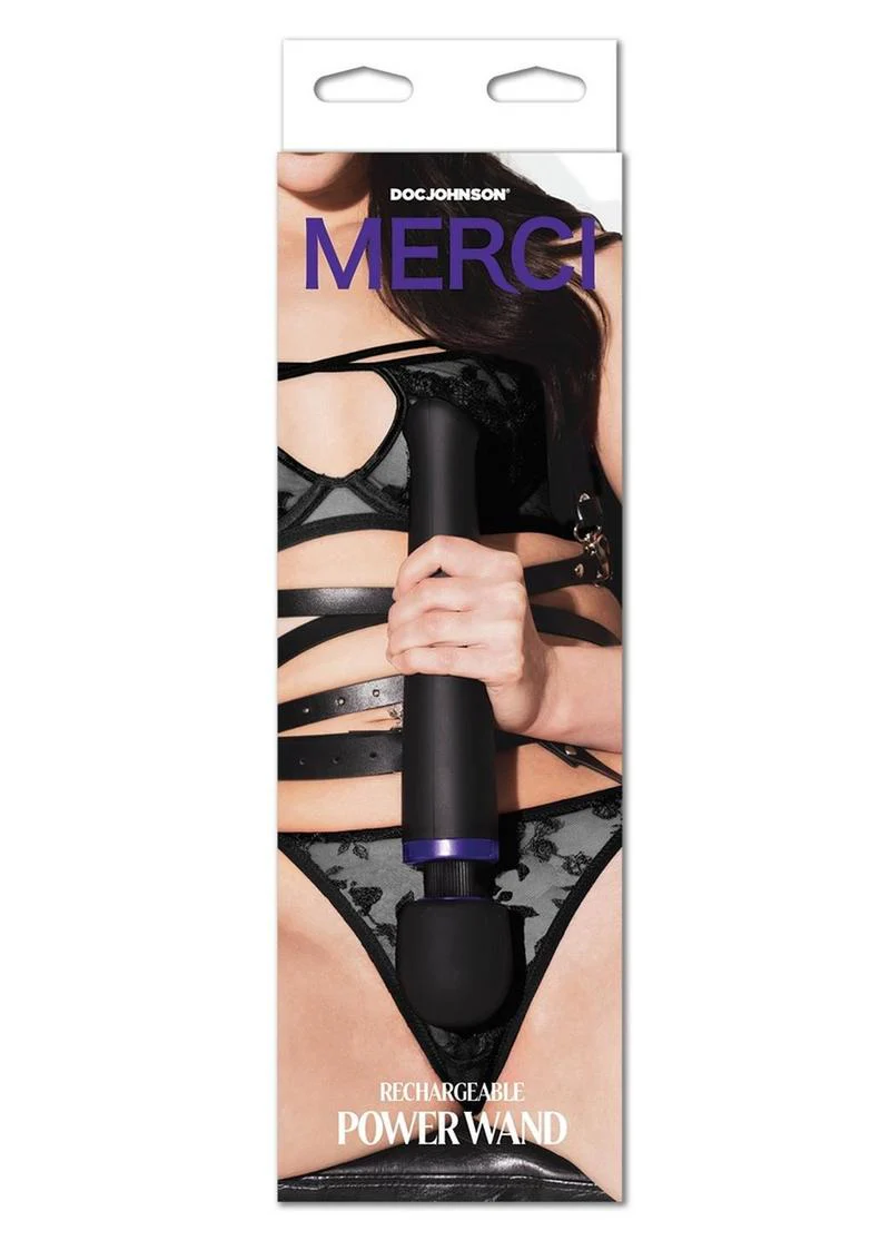 Merci Rechargeable Silicone Wand Massager - Image 2