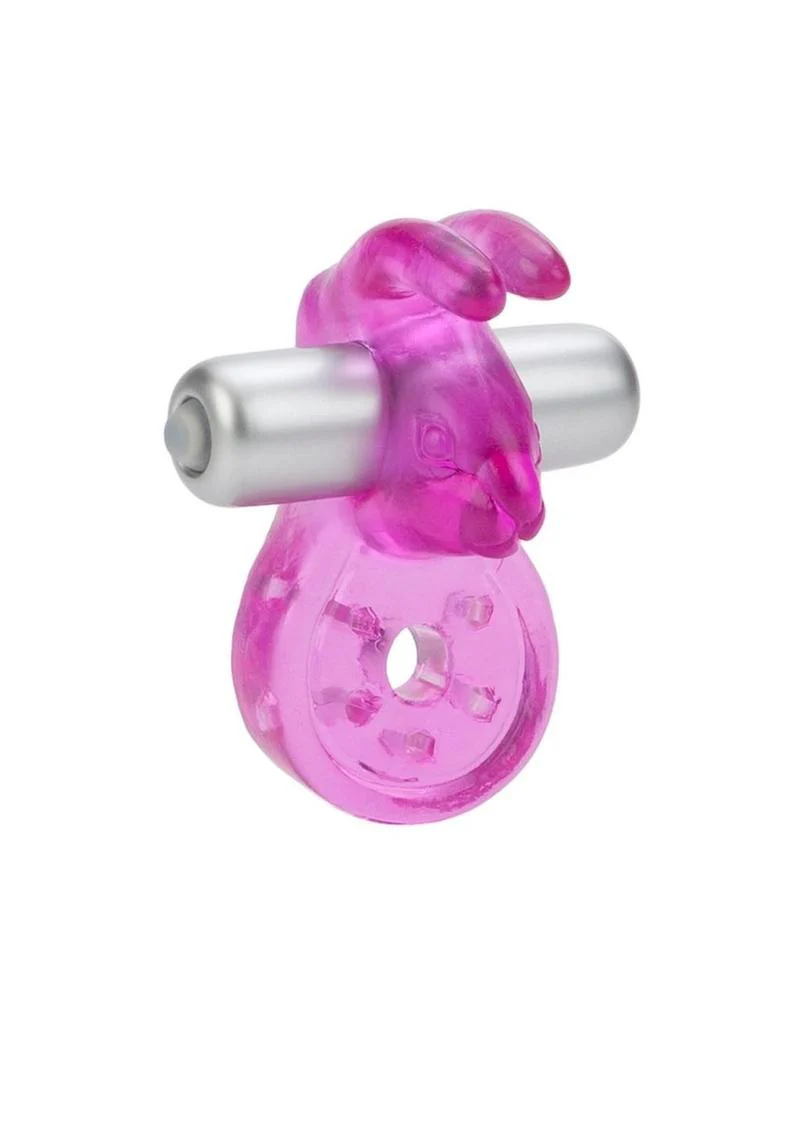 Micro Vibe Arouser Bunny Vibrating Cock Ring With 3 Speed Settings - Image 3