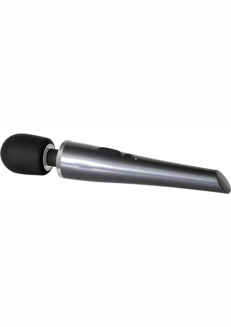 Mighty Metallic Wand Silicone Body Massager
