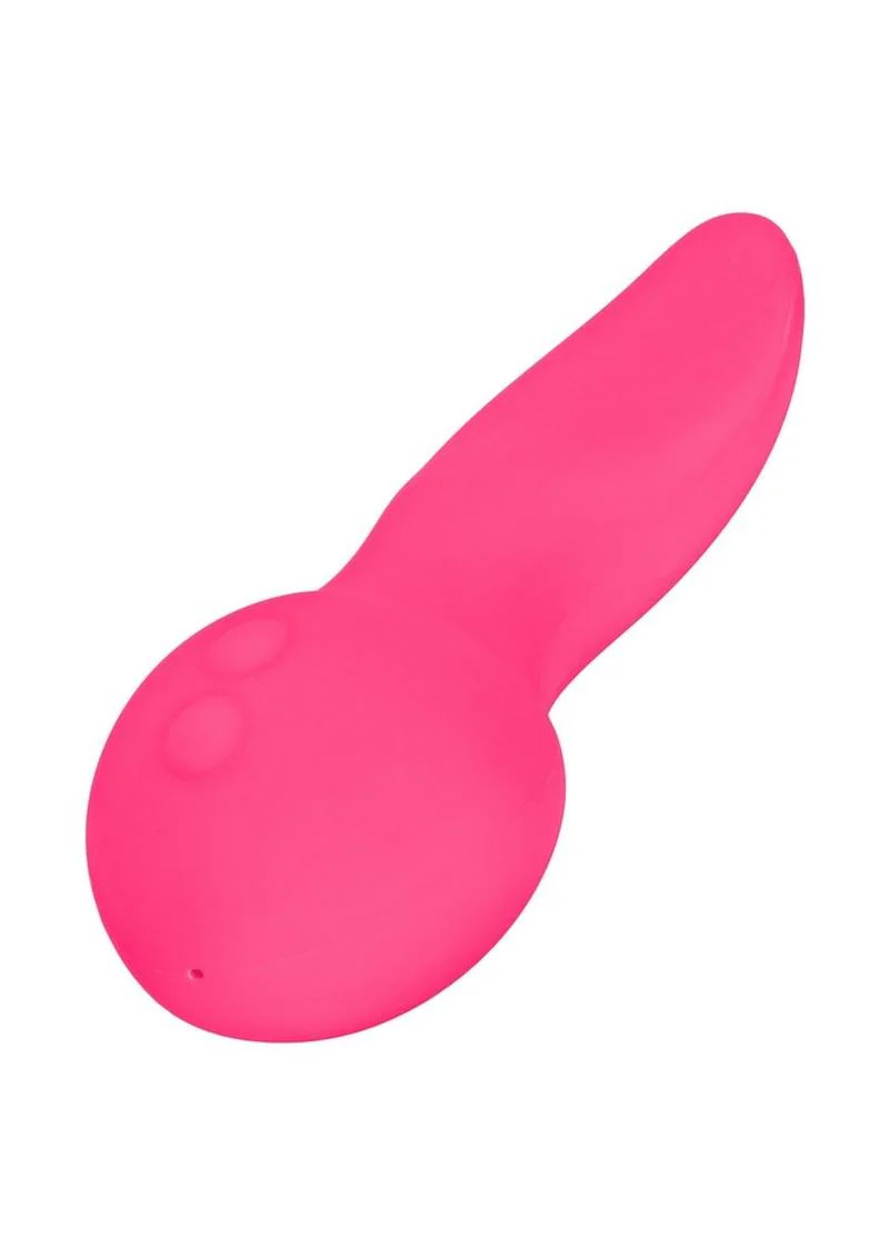 Mini Marvels Silicone Marvelous Flicker Vibrator Rechargeable Pink - Image 2