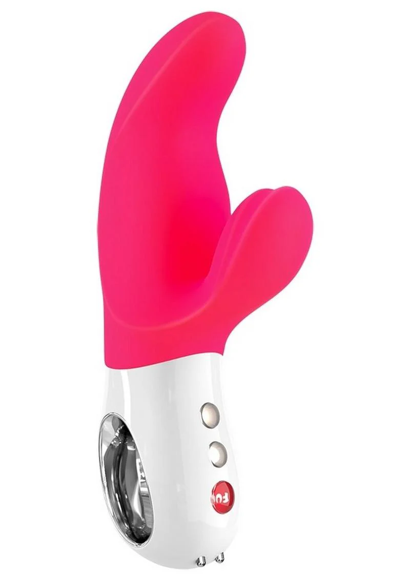 Miss Bi Silicone Vibrator with Clitoral Stimulator - Image 8