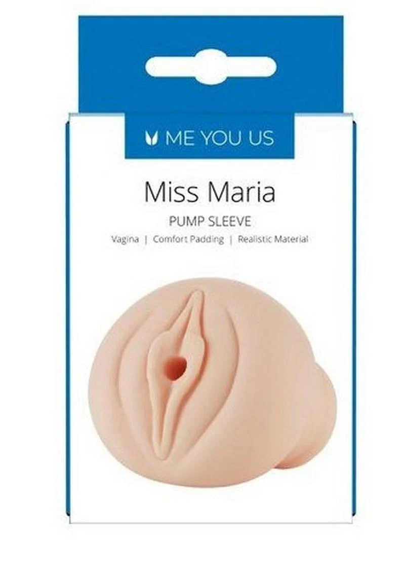 Miss Maria Pump Sleeve Masturbator - Vanilla - Image 3