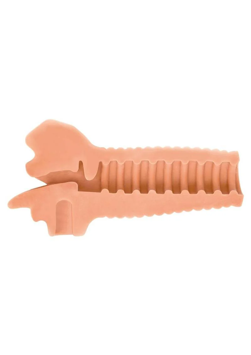 Mistress Courtney Bio Skin Vibrating Deep Throat Mouth Stroker - Image 2