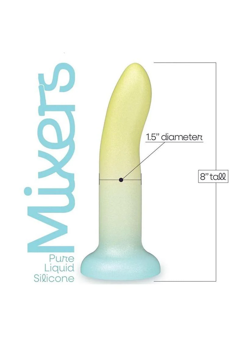 Mixers Lime Rickey 7” Silicone Dildo