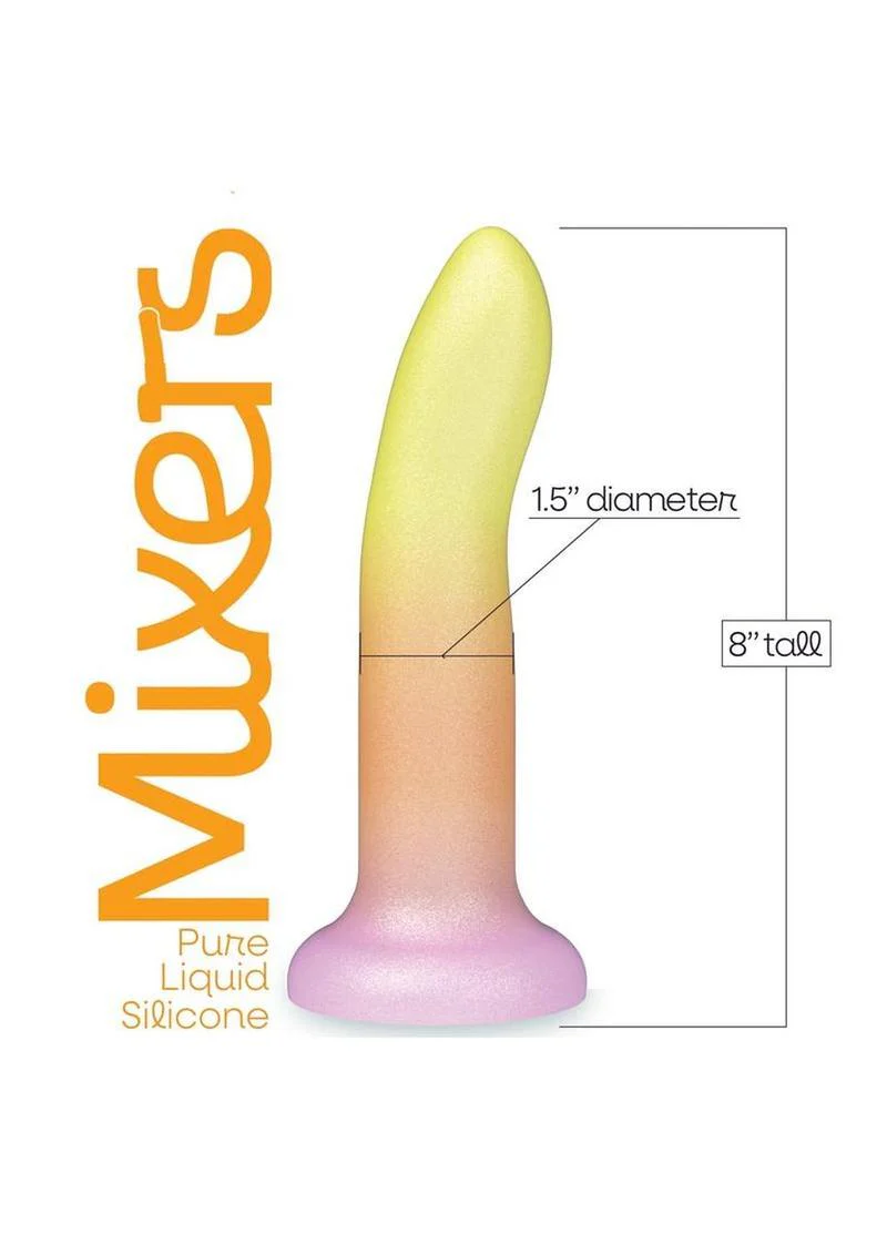 Mixers Tequila Sunrise Silicone Dildo
