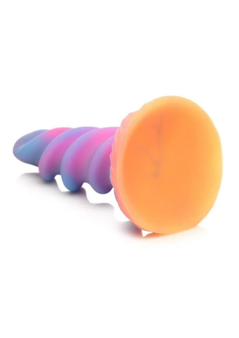 Moon Rider Glow In The Dark Unicorn Silicone Dildo - Image 3
