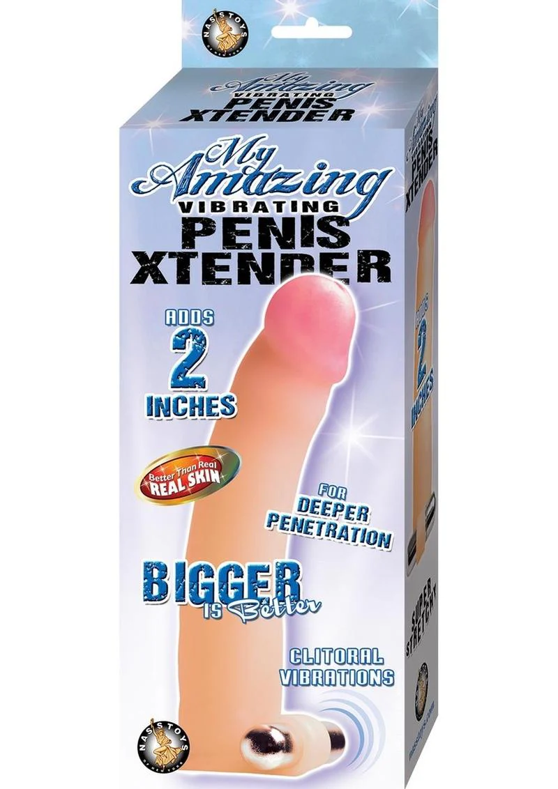 My Amazing Vibrating Penis Xtender Adds 2in for Deeper Penetration - Image 3
