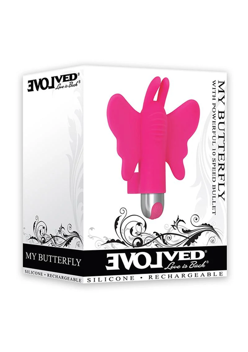 My Butterfly Rechargeable Silicone Finger Vibrator - Image 4