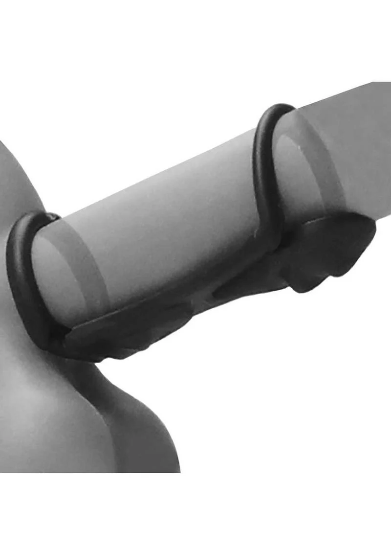 My Cockring Ribbed Shaft Silicone Cock Ring for Enhanced Pleasure - Image 2