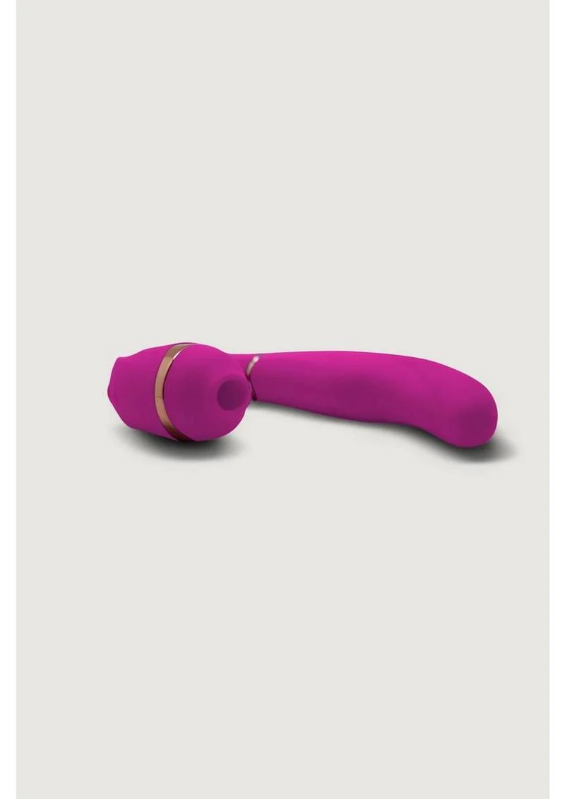 My.G Rechargeable Silicone Double Stimulation Vibrator - Image 2