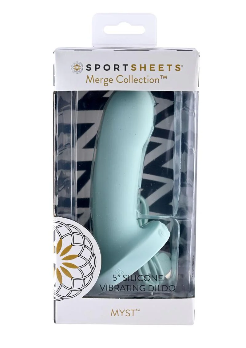Myst 5 Inch Silicone Curved Dildo with Suction Cup - Image 3