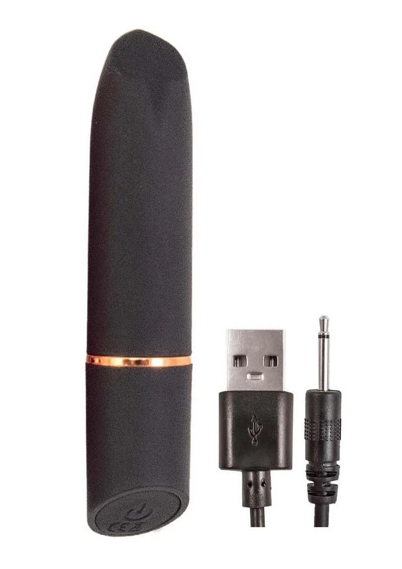 Mystique Vibrating Massager Rechargeable Silicone Vibrator - Image 3