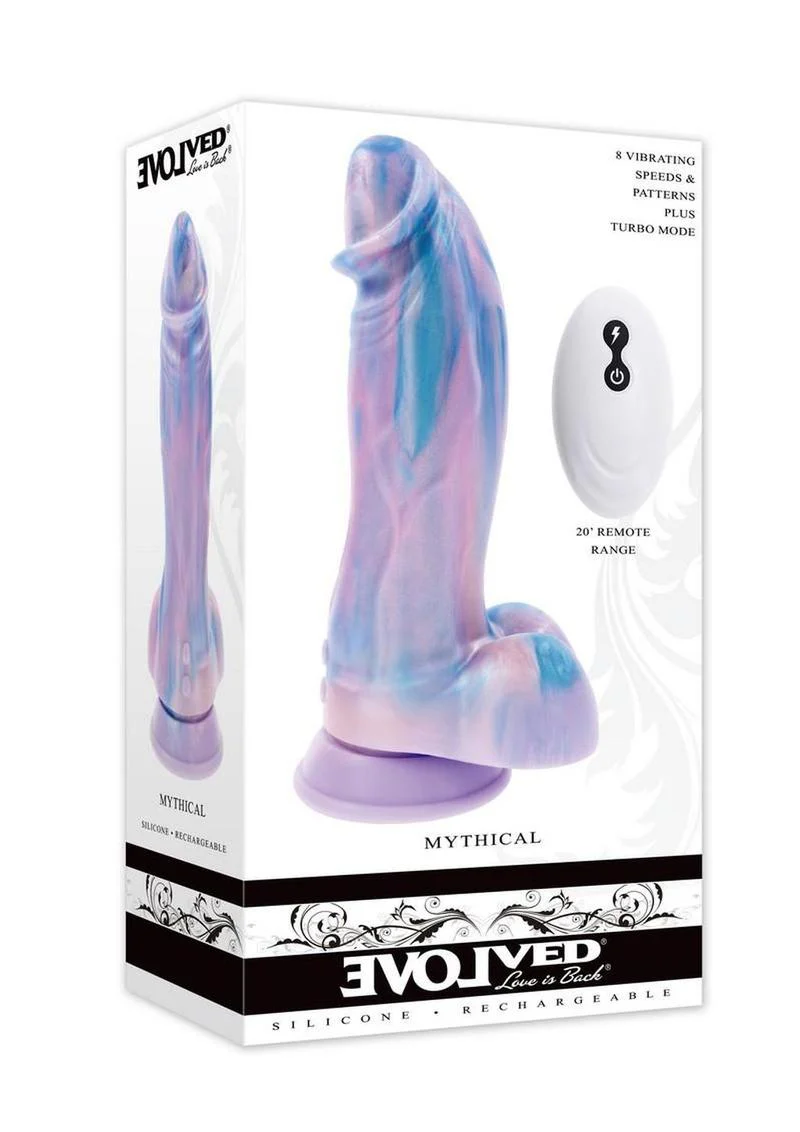Mythical Rechargeable Vibrating Dildo - Image 4