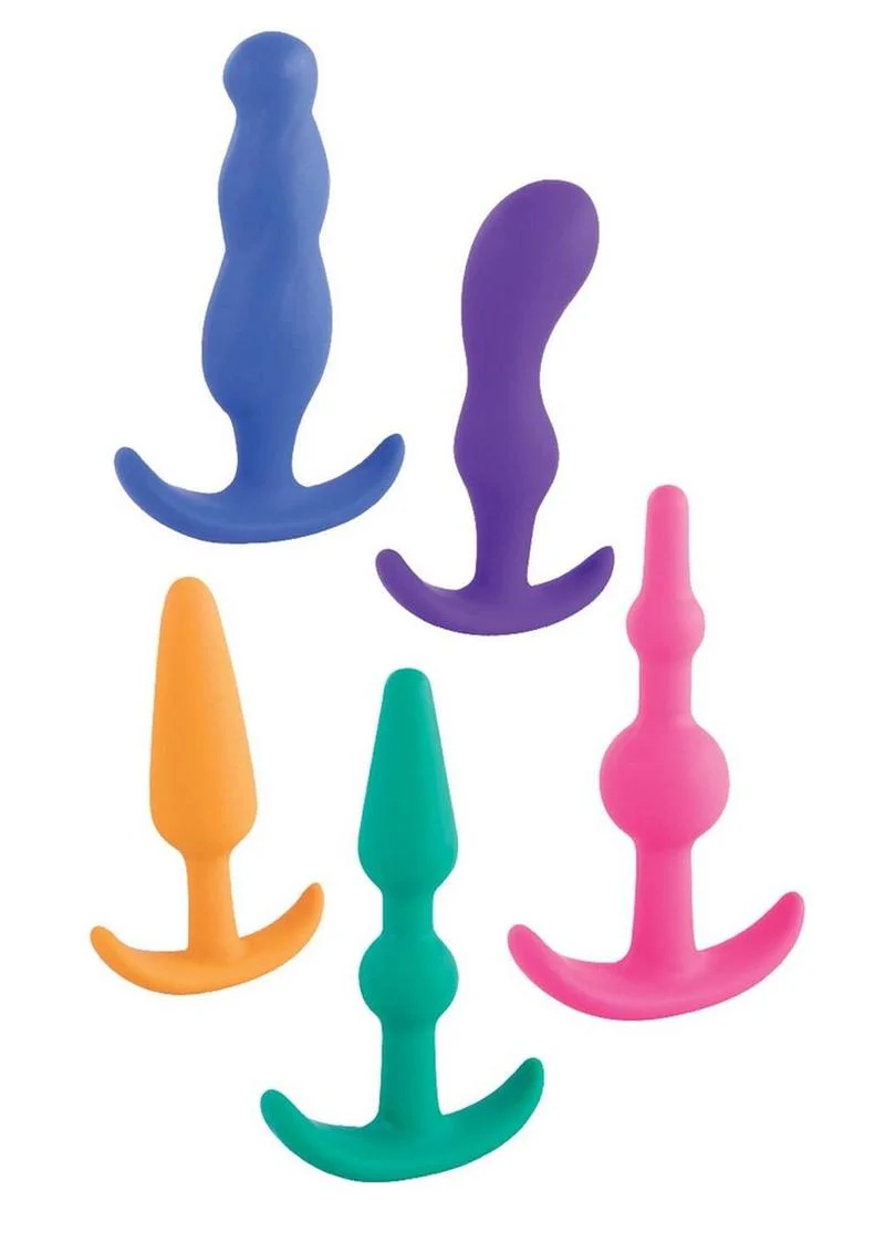 Nasstoys Anal Lovers Kit 5 in 1 Silicone Anal Plugs - Image 2