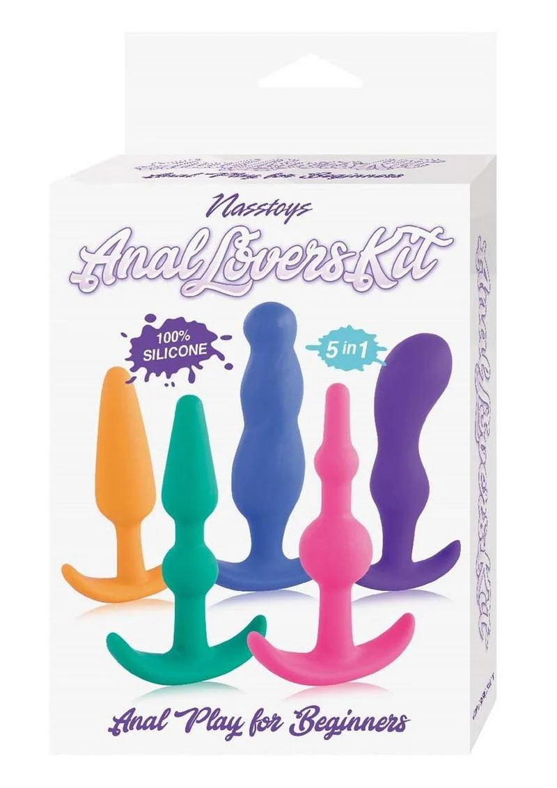 Nasstoys Anal Lovers Kit 5 in 1 Silicone Anal Plugs - Image 4