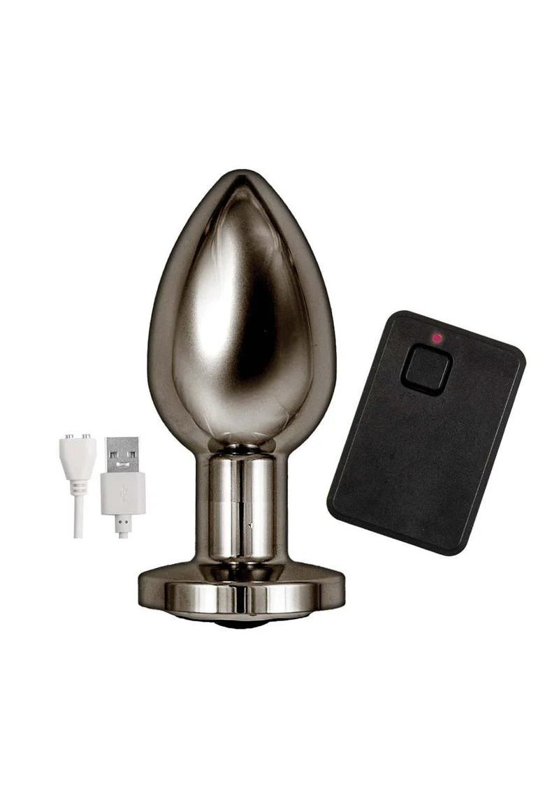 Nasstoys Ass Sation Remote Vibrating Metal Plug - Image 3