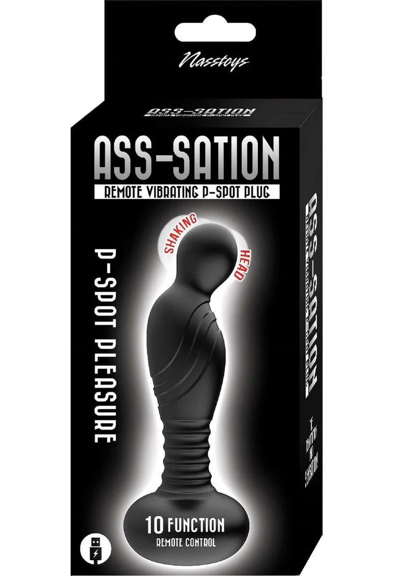 Nasstoys Ass Sation Remote Vibrating P Spot Plug - Image 4