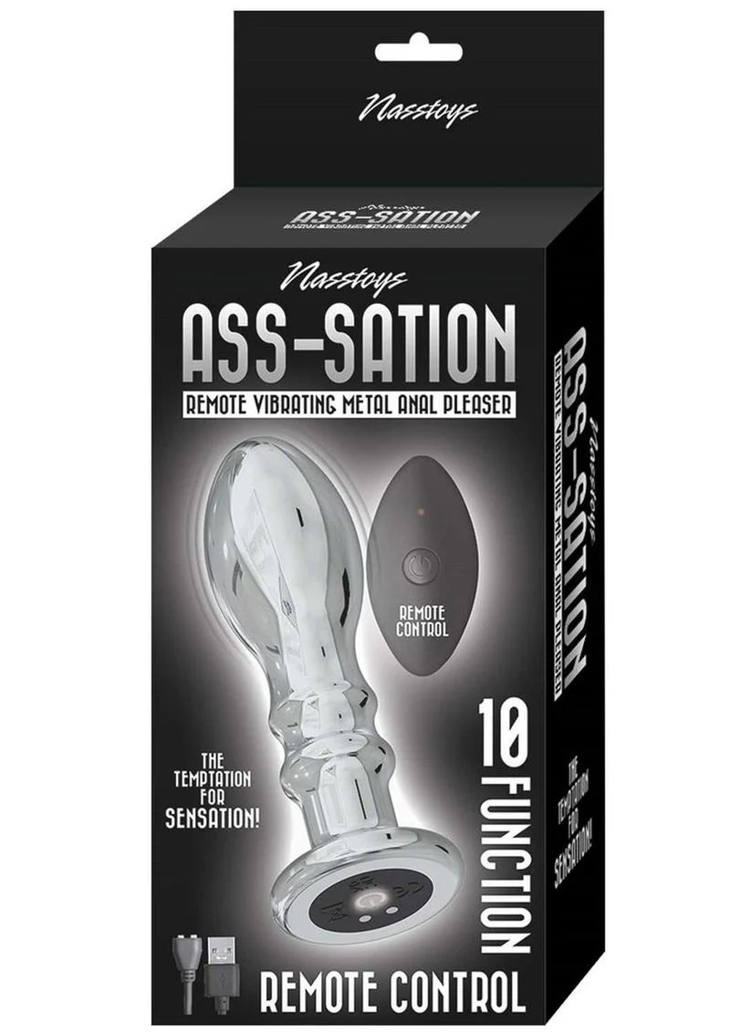 Nasstoys Ass Sation Vibrating Metal Anal Pleaser - Image 6
