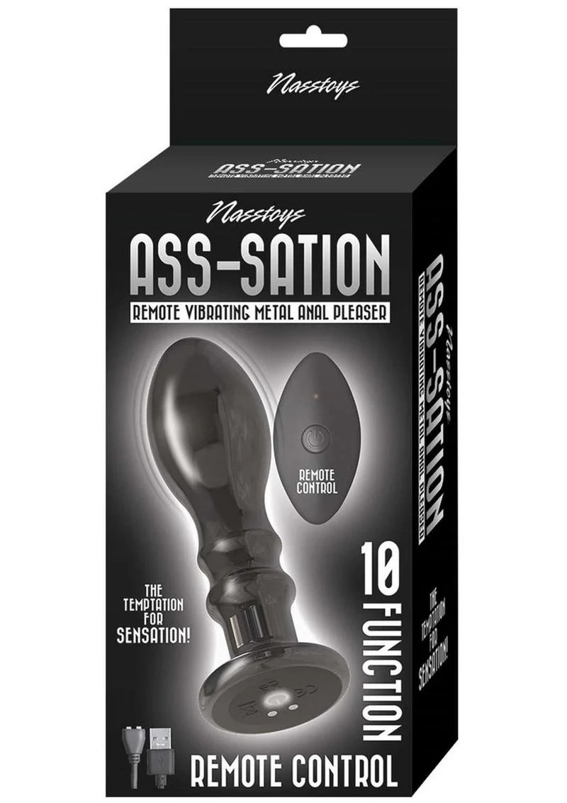 Nasstoys Ass Sation Vibrating Metal Anal Pleaser - Image 7