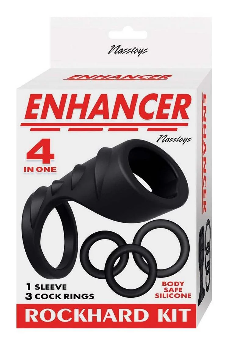 Nasstoys Enhancer RockHard Kit Penis Sleeve and Cock Rings - Image 4