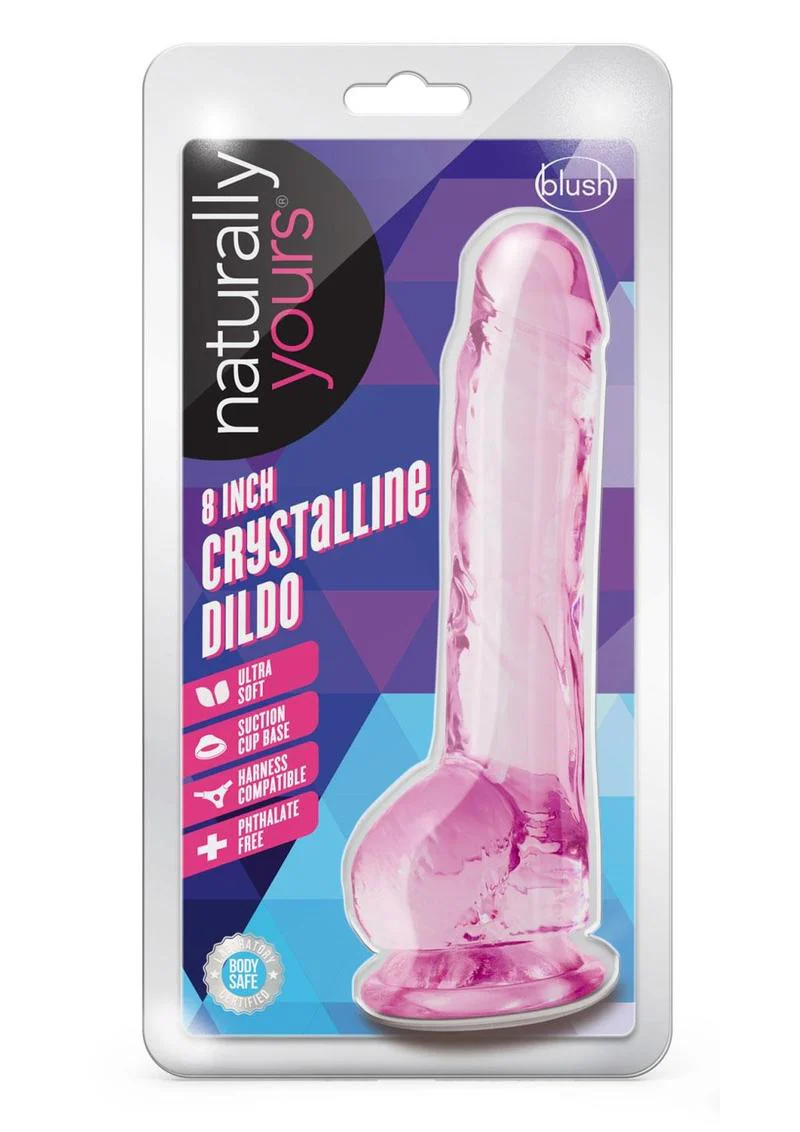 Naturally Ultra Soft Yours Crystalline Dildo - Image 15