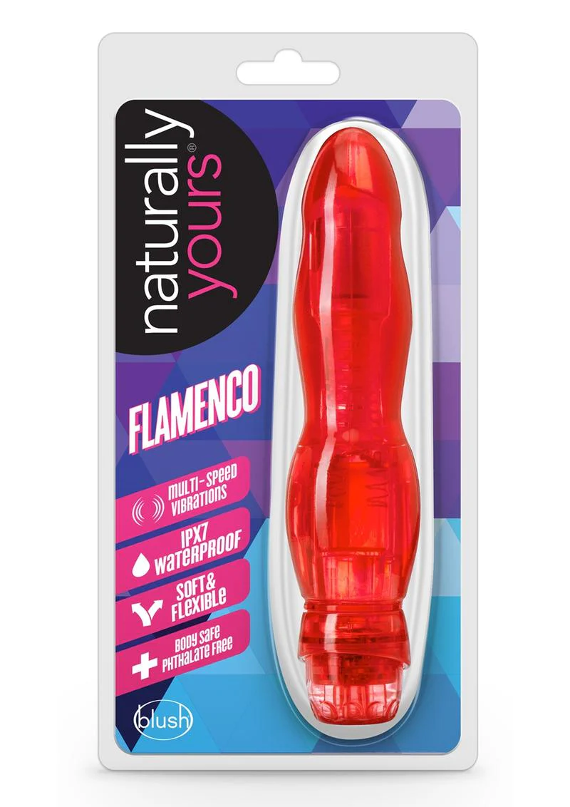 Naturally Yours Flamenco Multi-Speed Vibrating Dildo - Image 4