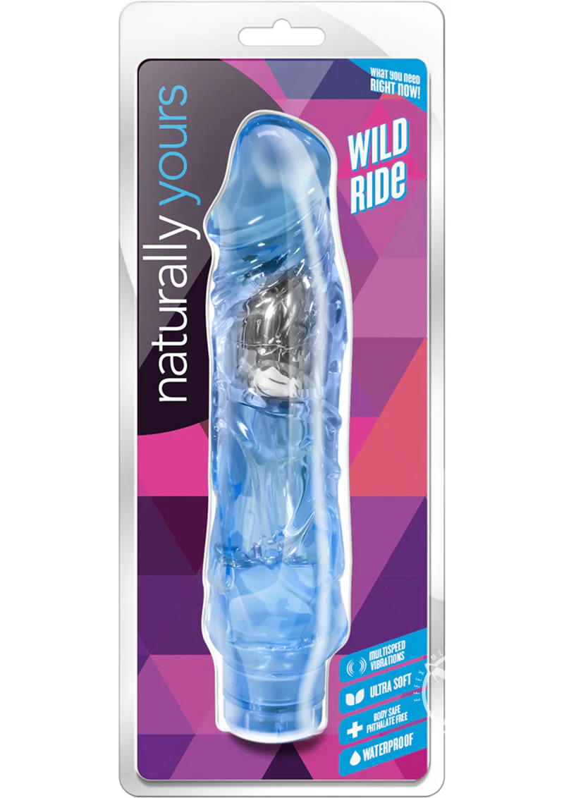 Naturally Yours Wild Ride Waterproof Multi Speed Vibrating Dildo - Image 10