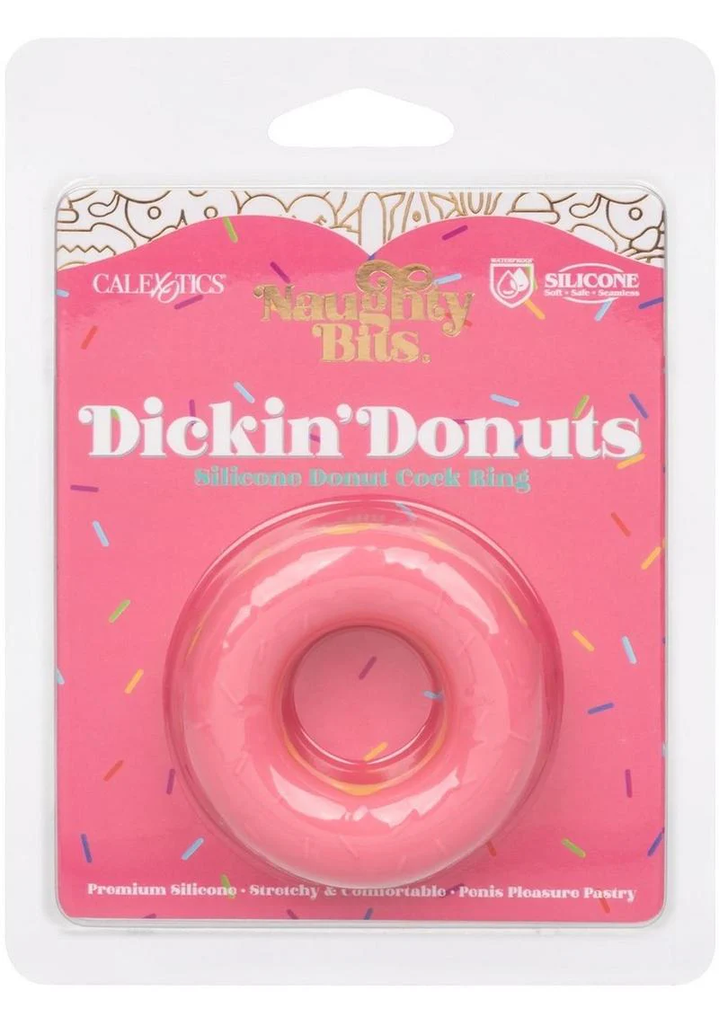 Naughty Bits Dickin Donuts Silicone Donut Cock Ring - Image 4